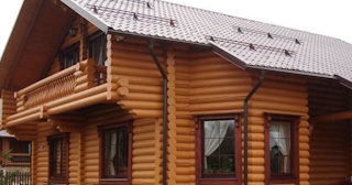 Строительство дома из оцилиндрованного бревна в Красногорске - от 135577 рублей