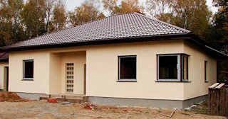 Одноэтажный дом из газобетона под ключ: стоимость от 135577 рублей в Красногорске